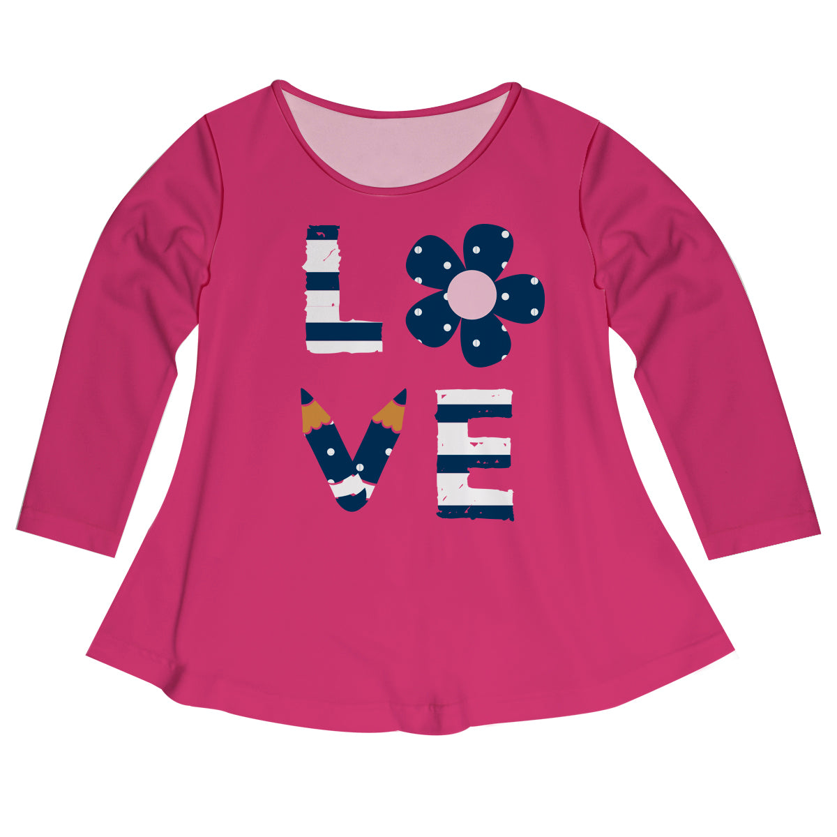 Love Pink Long Sleeve Laurie Top