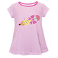 Pencil And Bow Name Pink Short Sleeve Laurie Top - Wimziy&Co.
