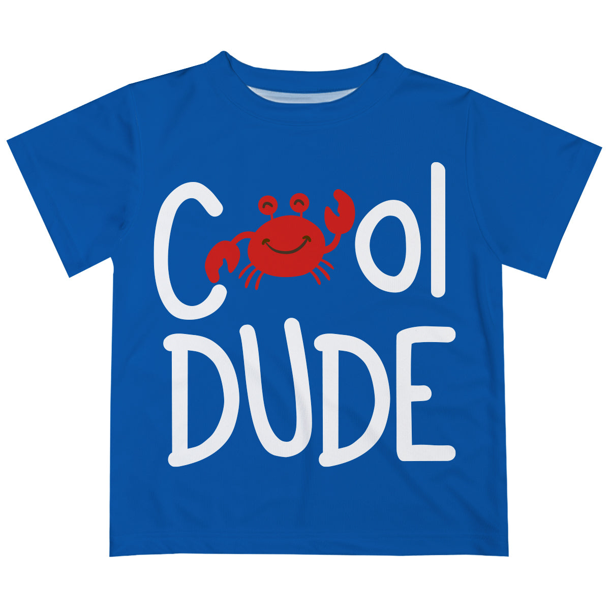 Cool Dude Royal Short Sleeve Tee Shirt