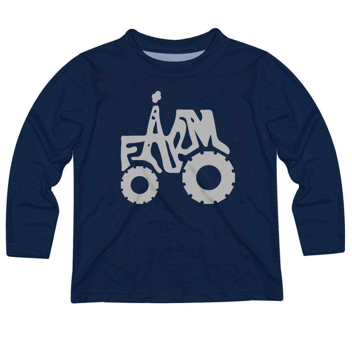 Farm Navy Long Sleeve Tee Shirt