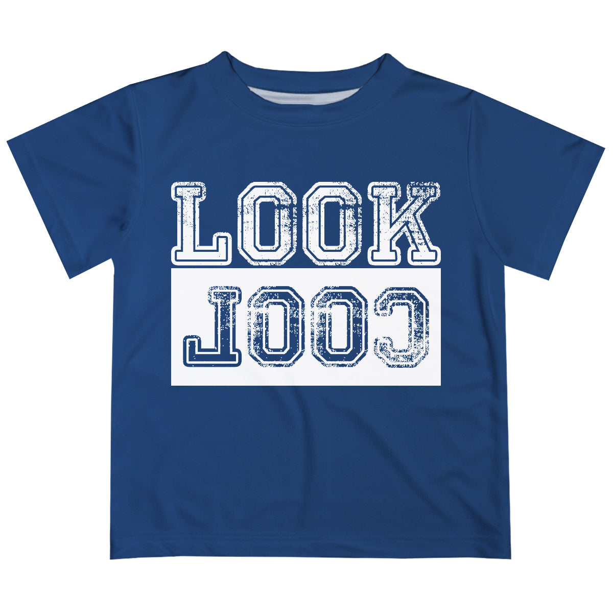 Look Cool Navy Short Sleeve Tee Shirt