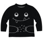Monster Black Long Sleeve Tee Shirt
