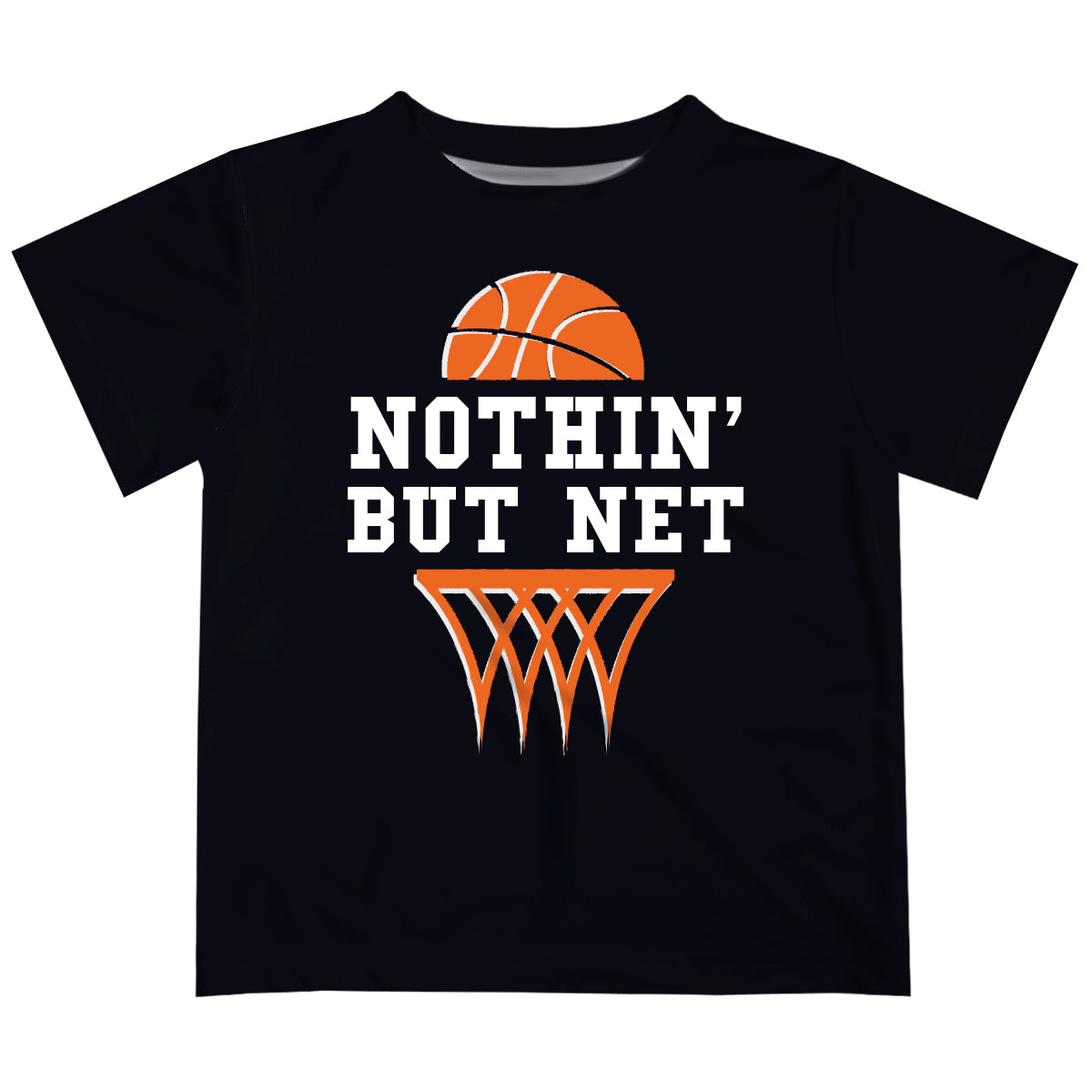 Nothing But Net Black Short Sleeve Tee Shirt