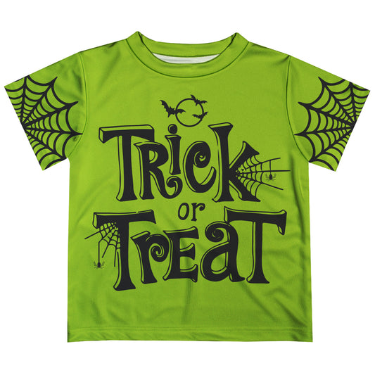 Trick Or Treat Black Short Sleeve Tee Shirt