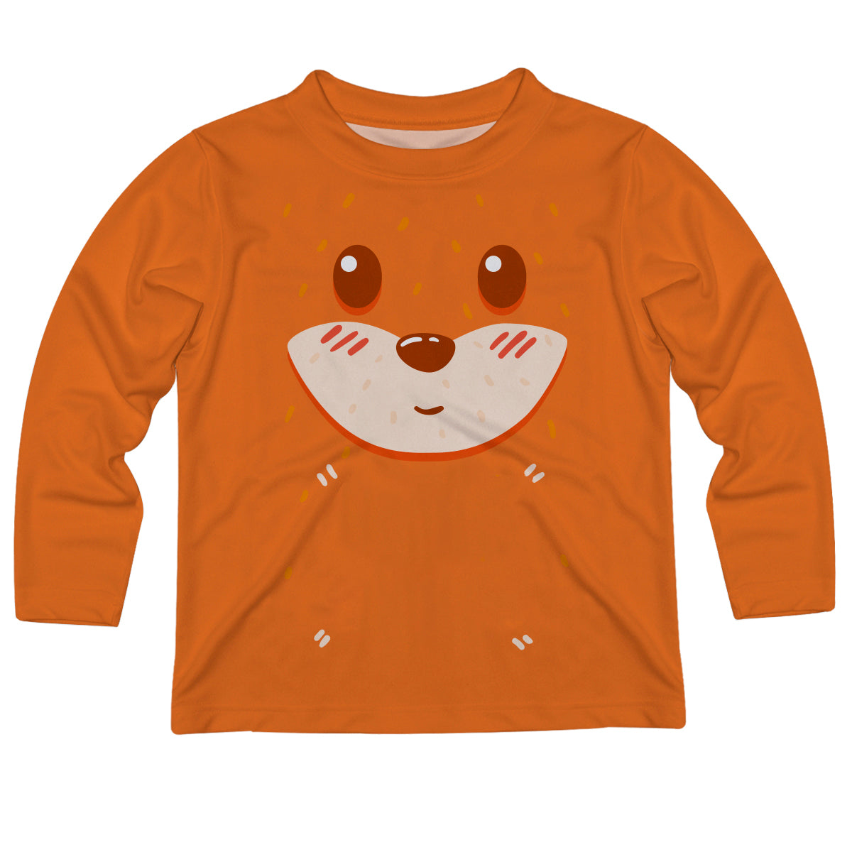 Boys orange foxy tee shirt with grade - Wimziy&Co.