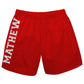 Name Red Pull On Short