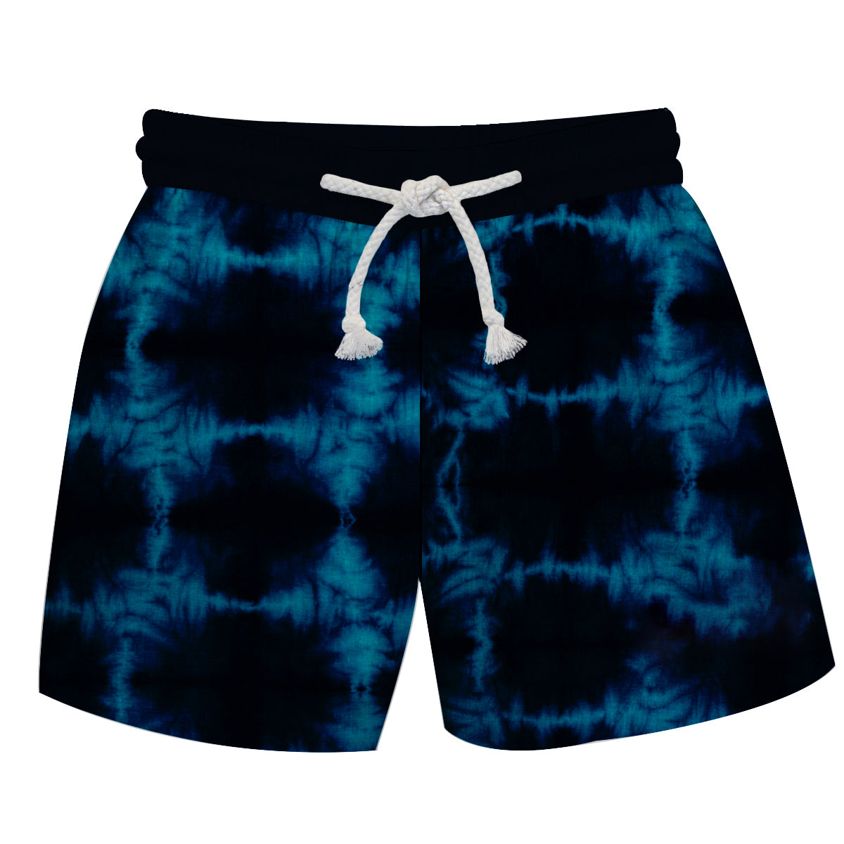 Tie Dye Personalized Name Navy Swimtrunk - Wimziy&Co.