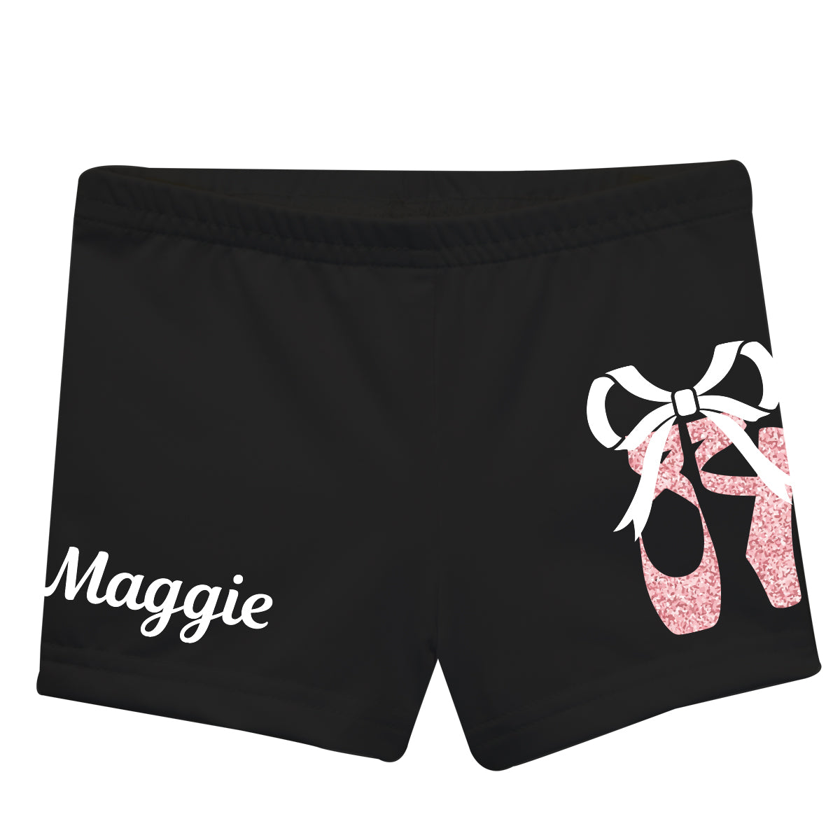 Ballet SIippers and Name Black Shorties