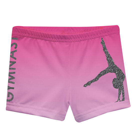 Gymnast Pink Degrade Shorties