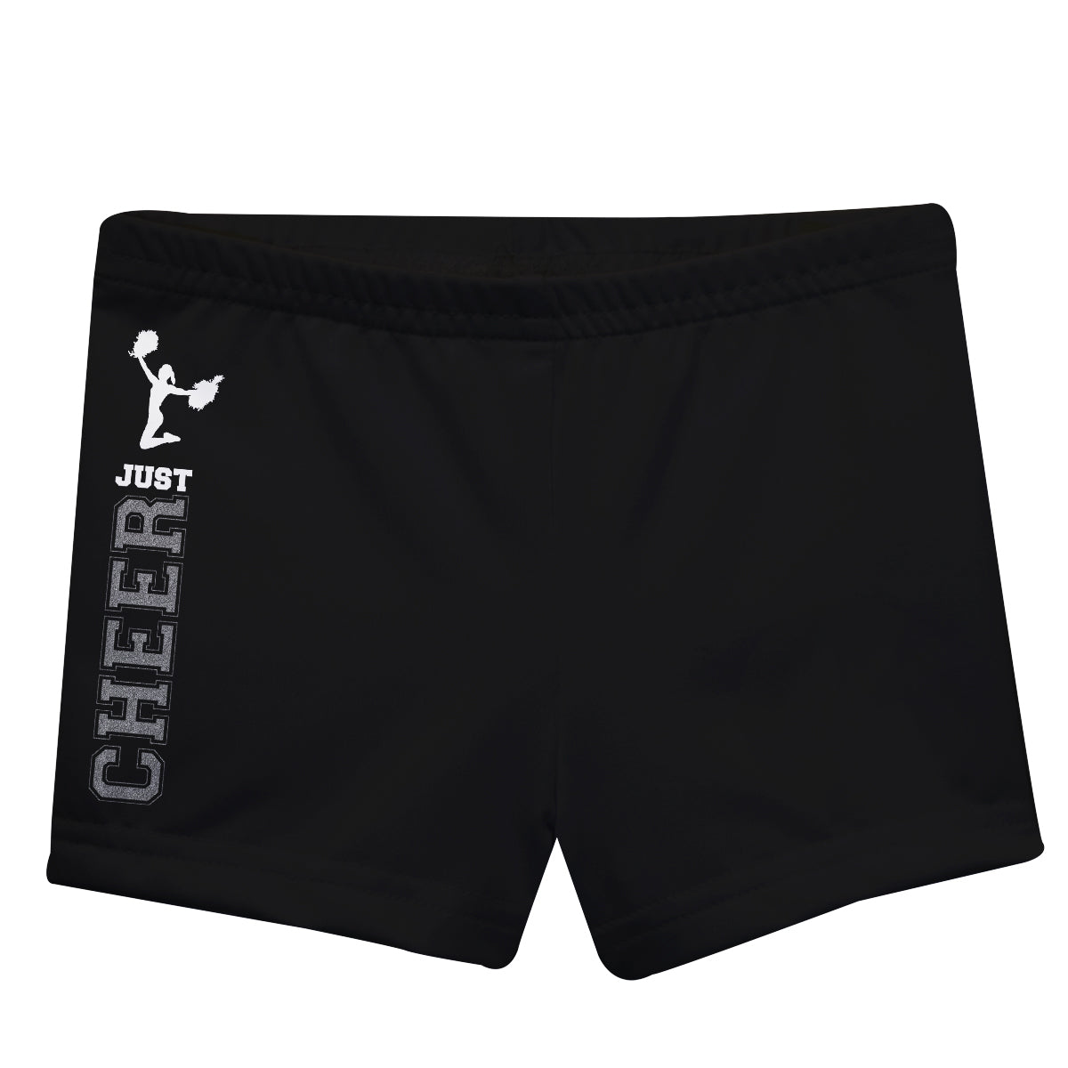 Just Cheer Monogram Black Shorties - Wimziy&Co.