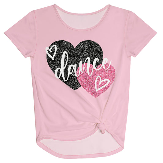 Dance Pink Knot Top