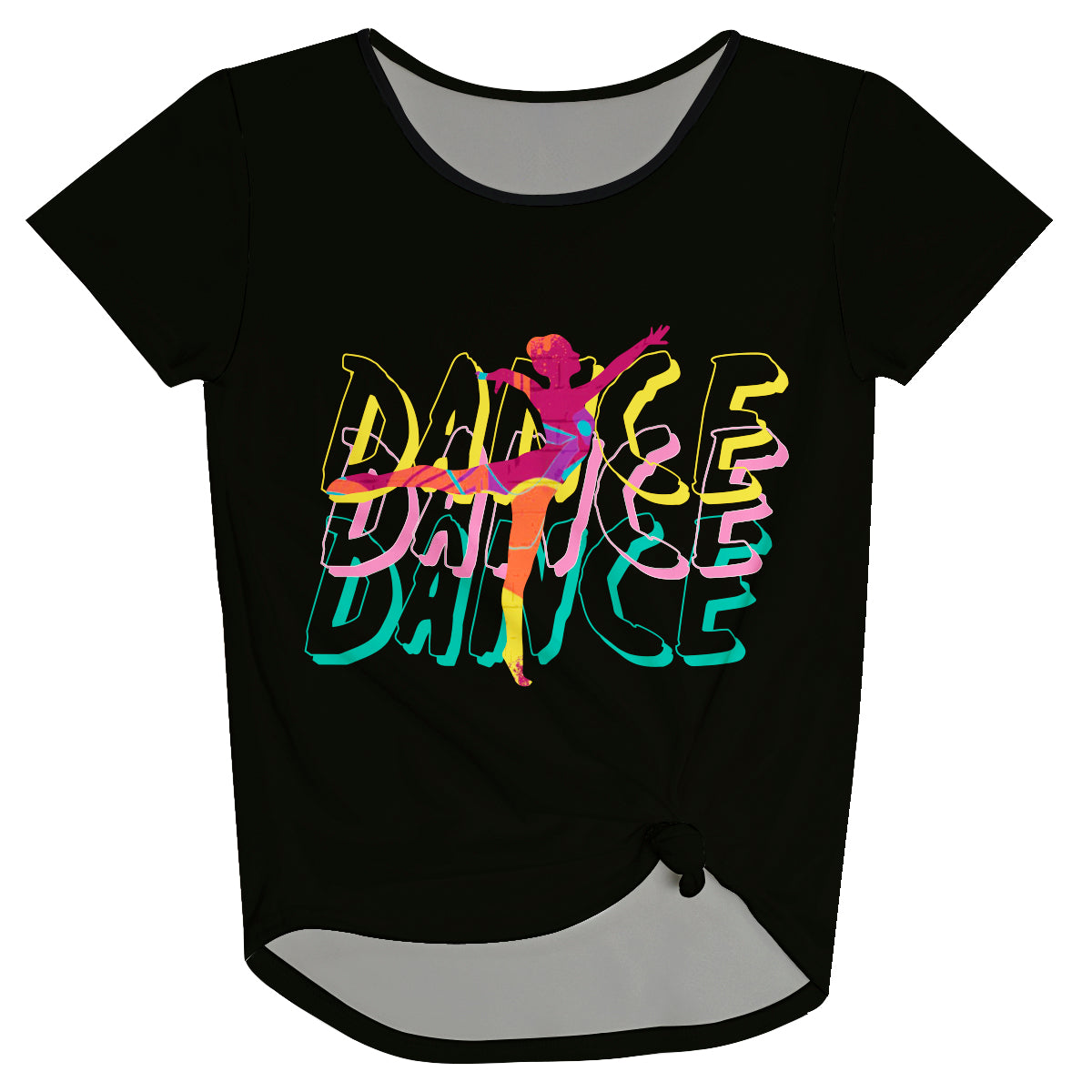 Dance Black Knot Top - Wimziy&Co.