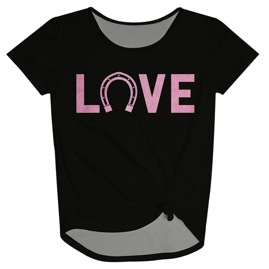Love Black Knot Top - Wimziy&Co.