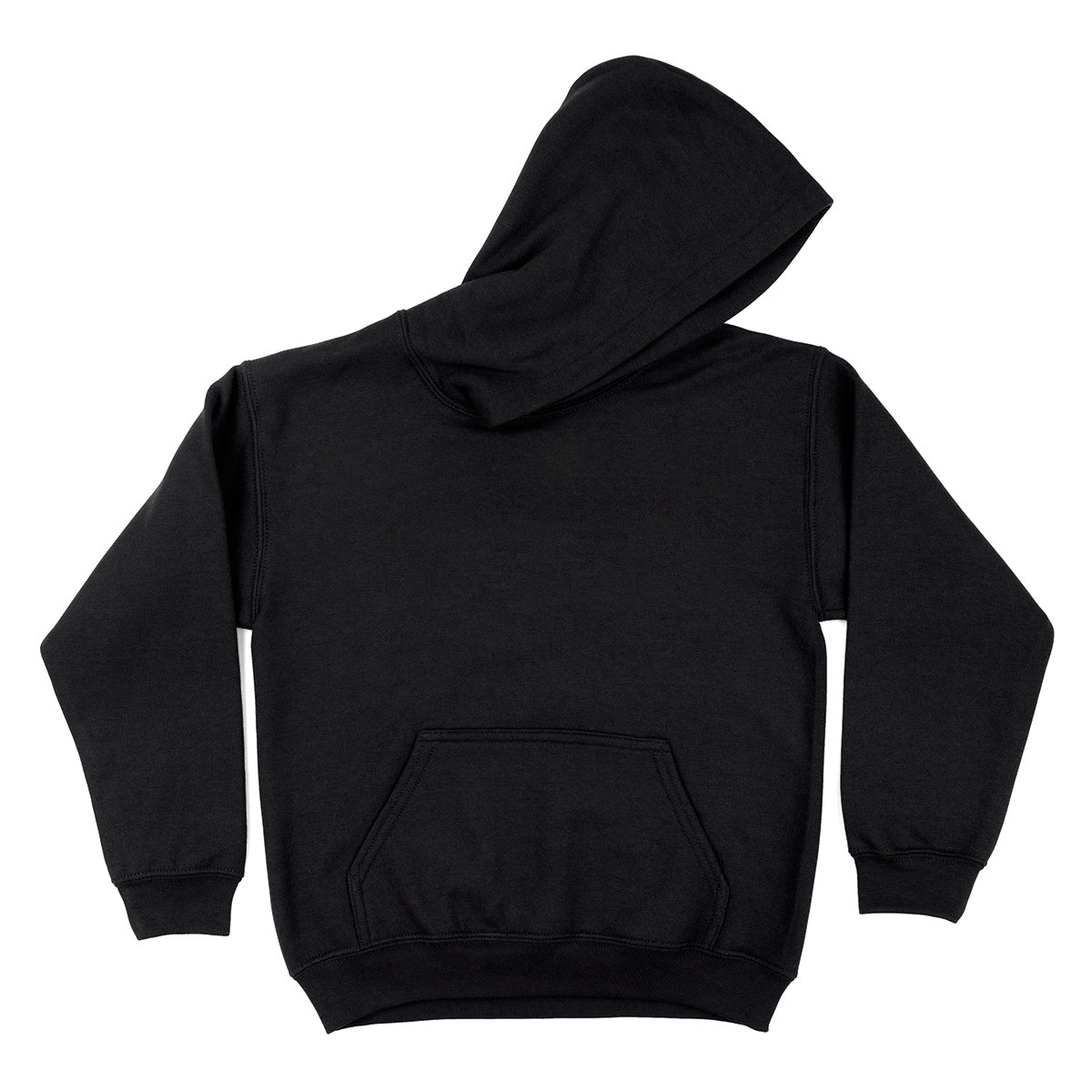 Personalized Name Black Fleece Long Sleeve Hoodie - Wimziy&Co.