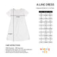 Boats Monogram Red Short Sleeve A Line Dress - Wimziy&Co.