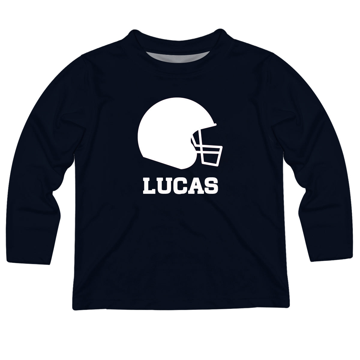 Boys black and white football tee shirt with name - Wimziy&Co.