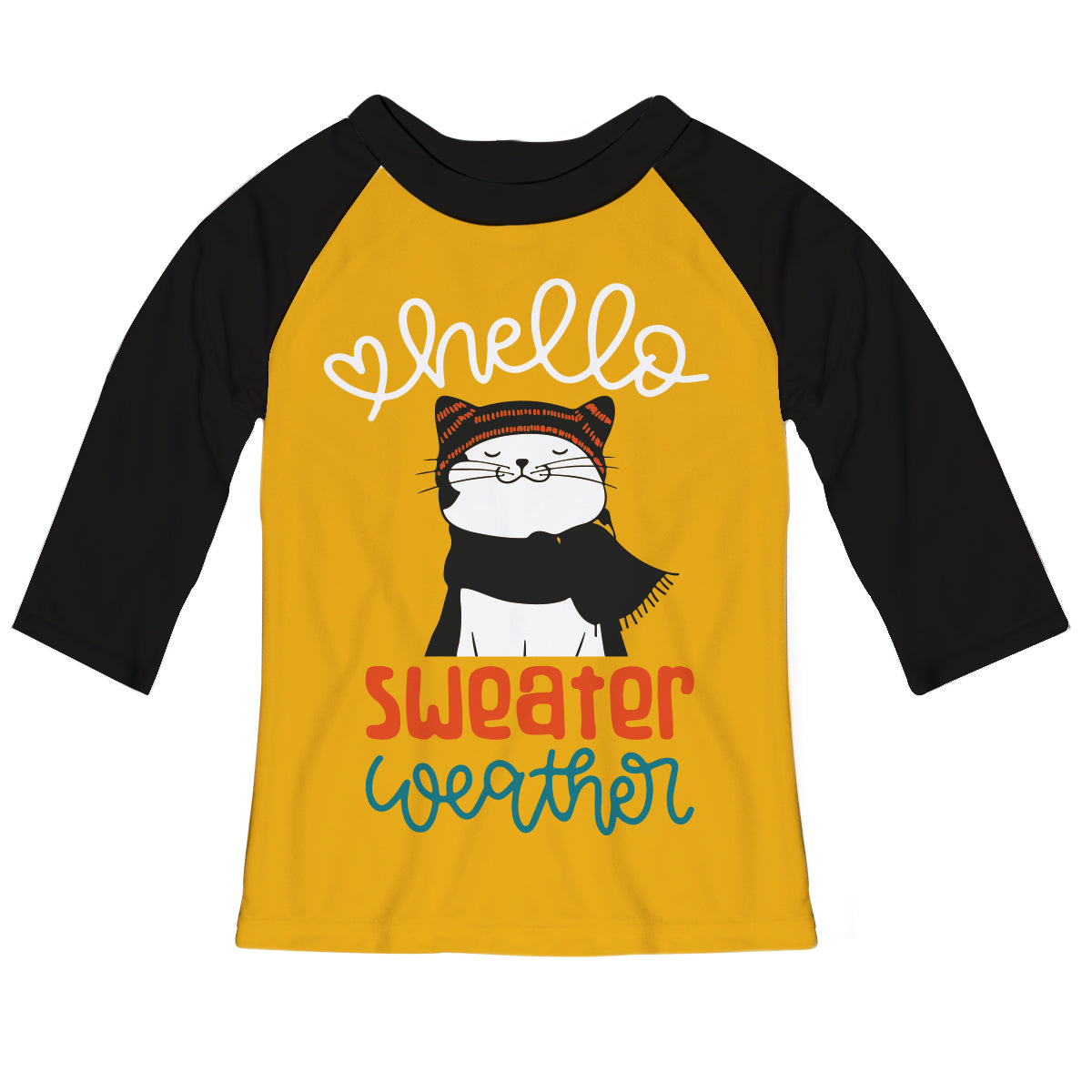 Girls yellow and black fall blouse - Wimziy&Co.