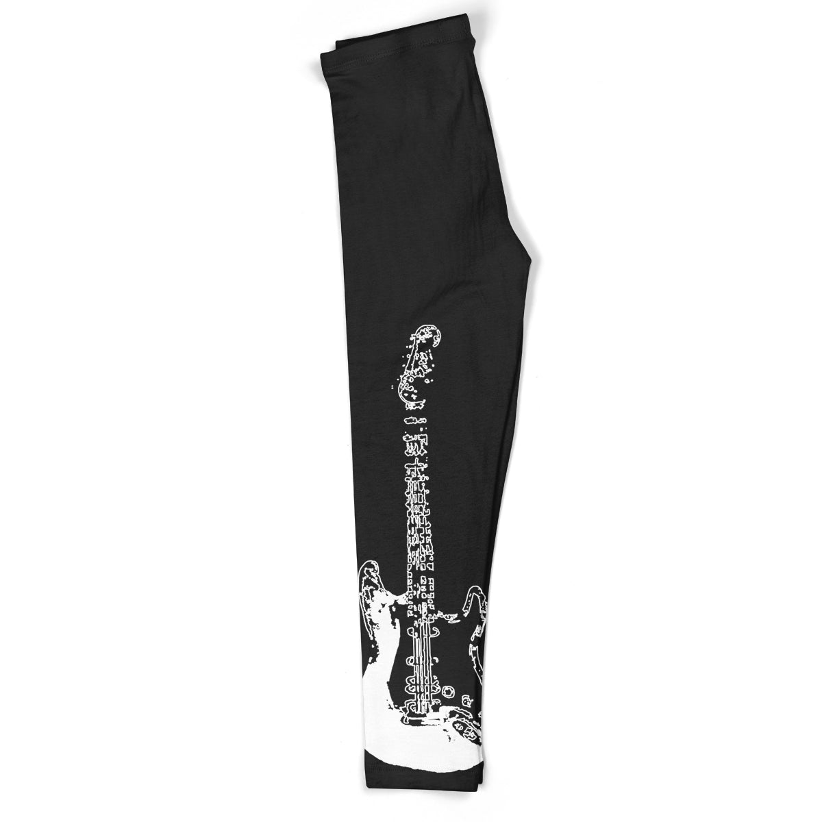 Big Guitar Black Leggings - Wimziy&Co.
