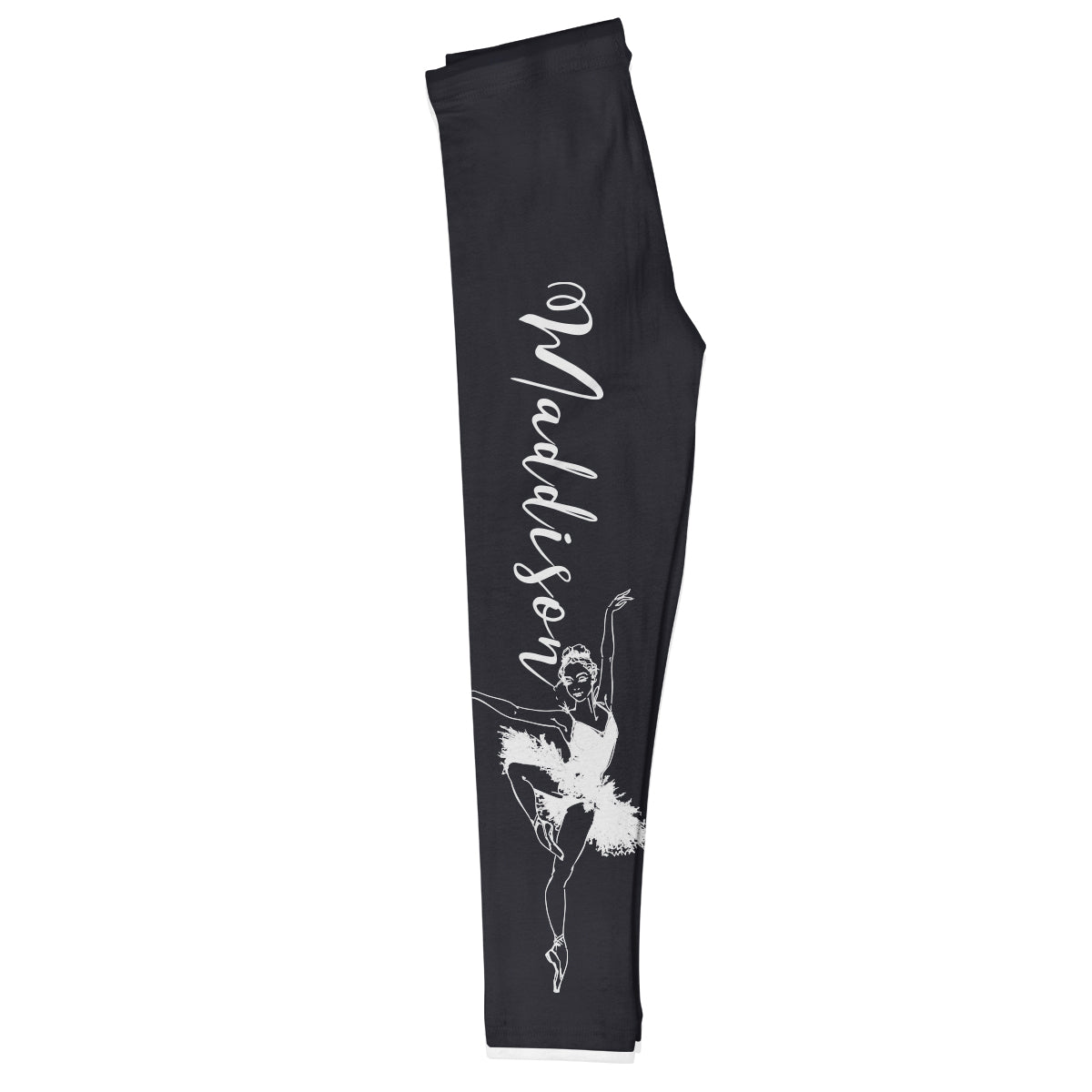 Ballerina Name Black Leggings - Wimziy&Co.