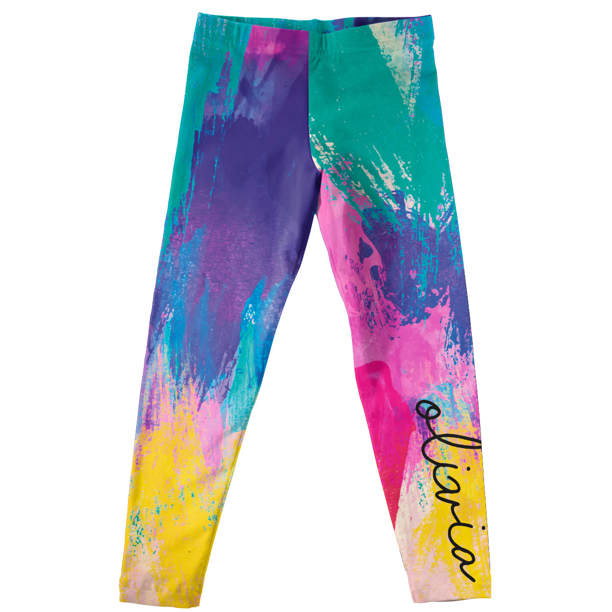 Brush Name Colors Leggings - Wimziy&Co.