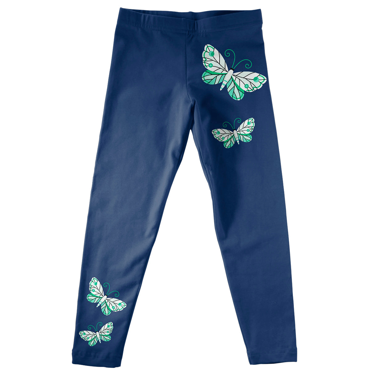 Butterflies Navy Leggings - Wimziy&Co.
