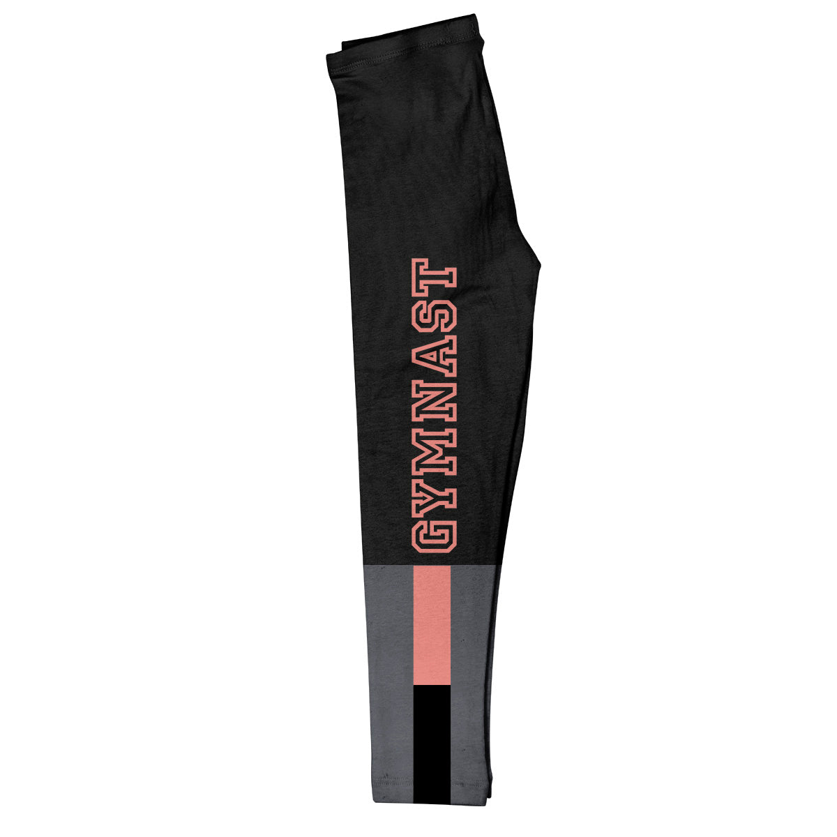 Gymnast Black And Gray Leggings - Wimziy&Co.