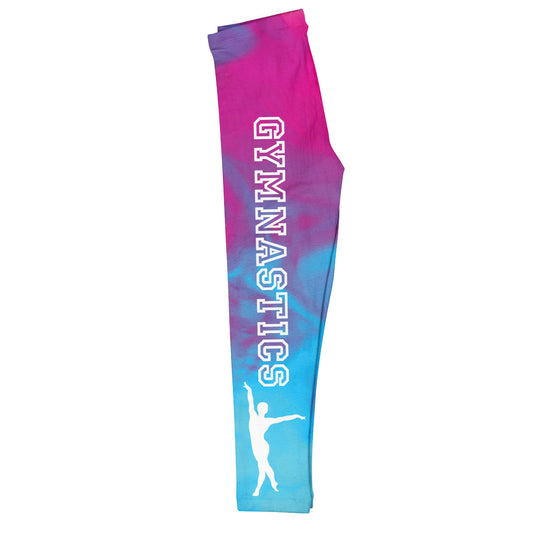 Watercolor gymnastics girls leggings - Wimziy&Co.