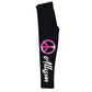 Love Peace Name Black Leggings - Wimziy&Co.