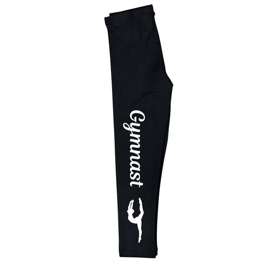 Black and white gymnast girls leggings - Wimziy&Co.