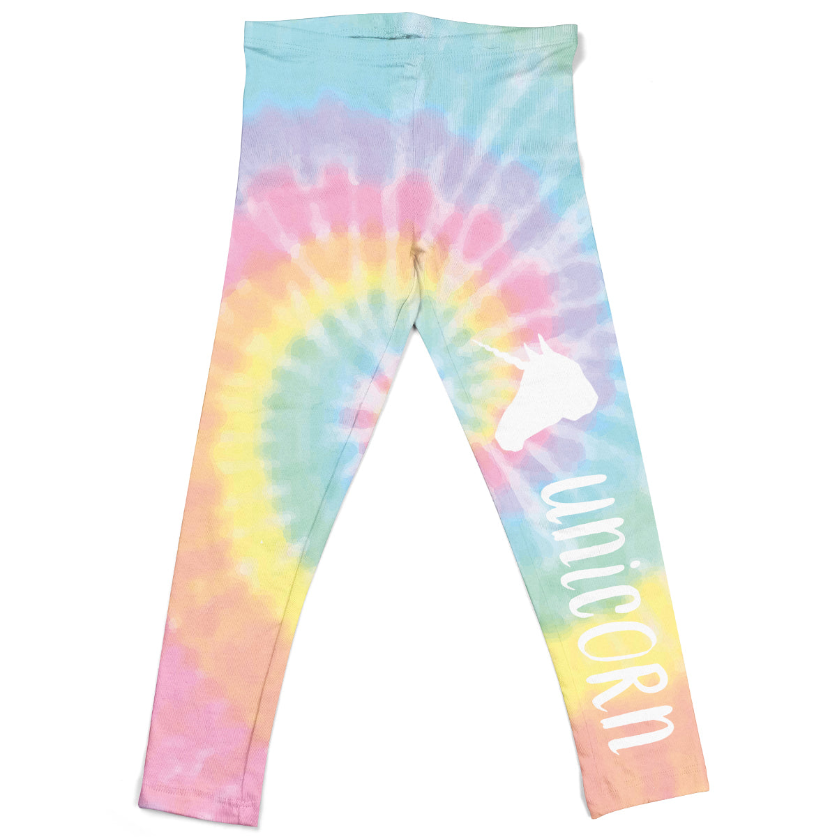 Tye die unicorn girls leggings - Wimziy&Co.