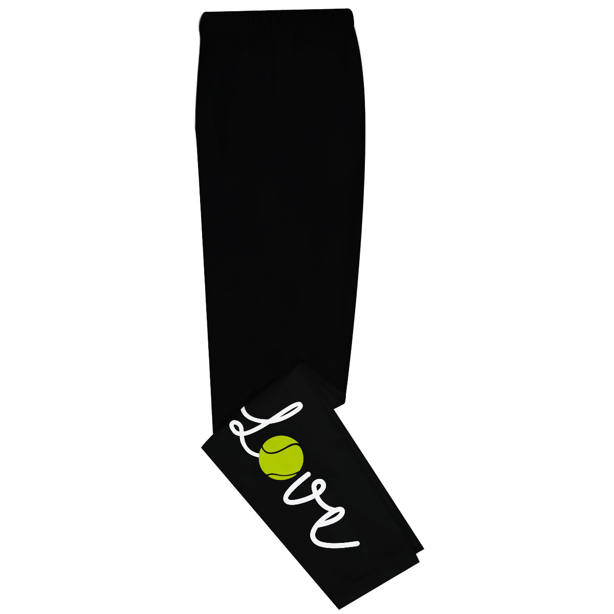 Love Tennis Black Leggings - Wimziy&Co.
