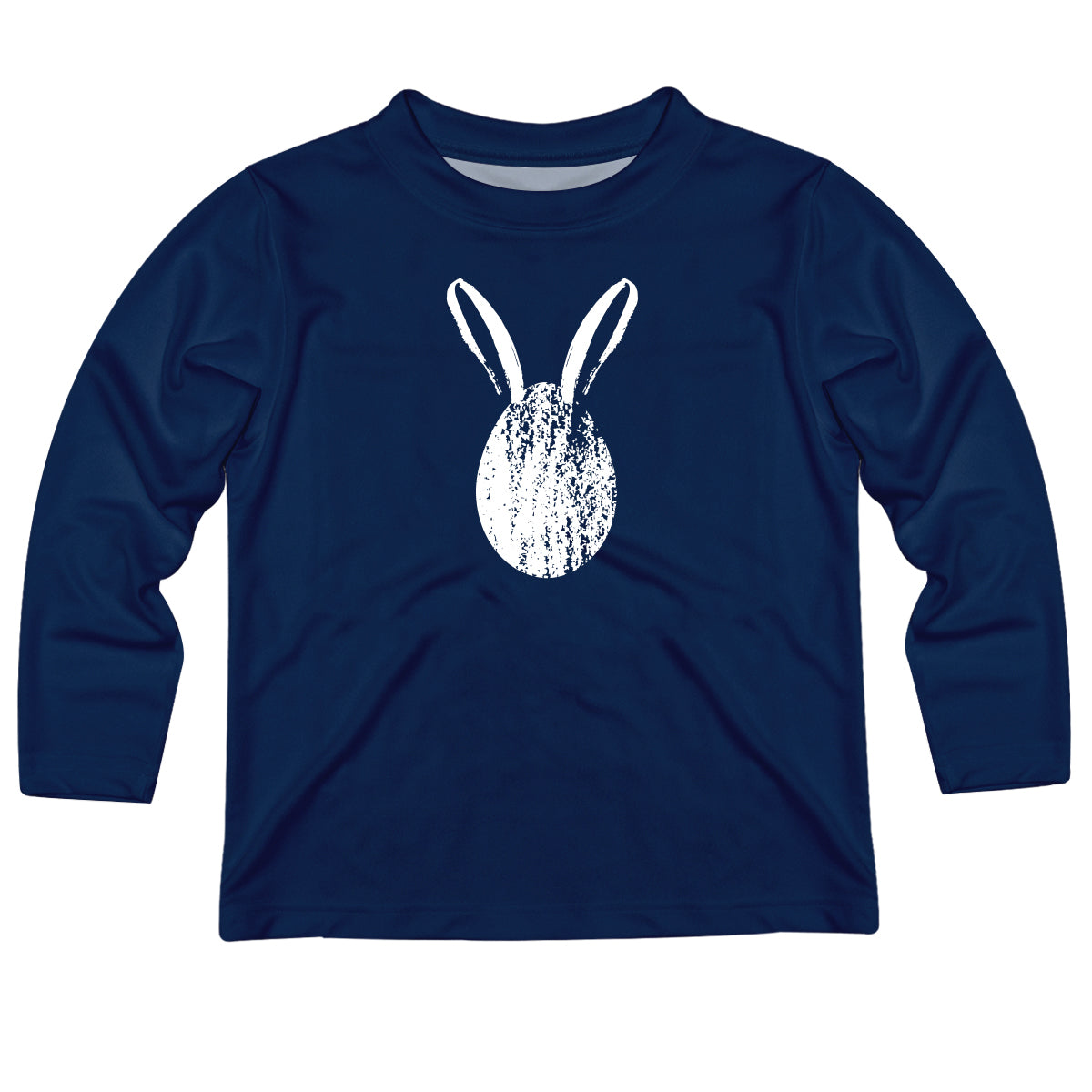 Easter Egg Name Navy Long Sleeve Tee Shirt - Wimziy&Co.