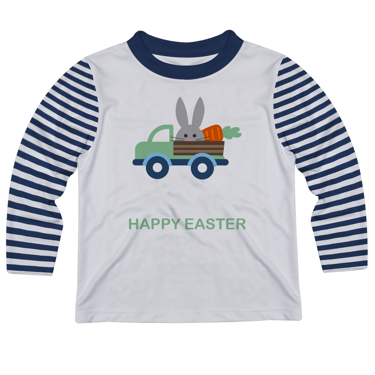 Easter Truck Name White Long Sleeve Tee Shirt - Wimziy&Co.