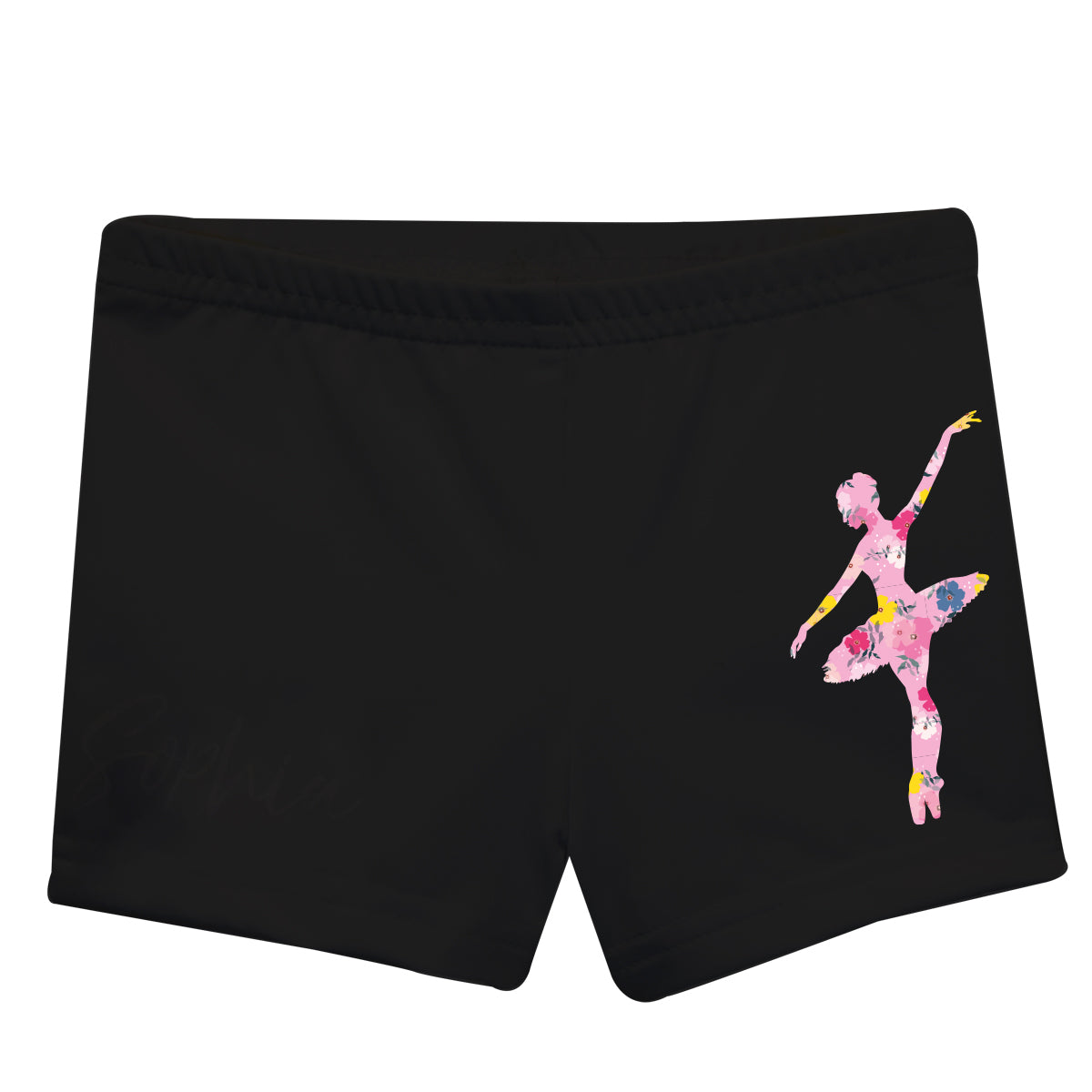 Ballerina Name Black Shorties - Wimziy&Co.
