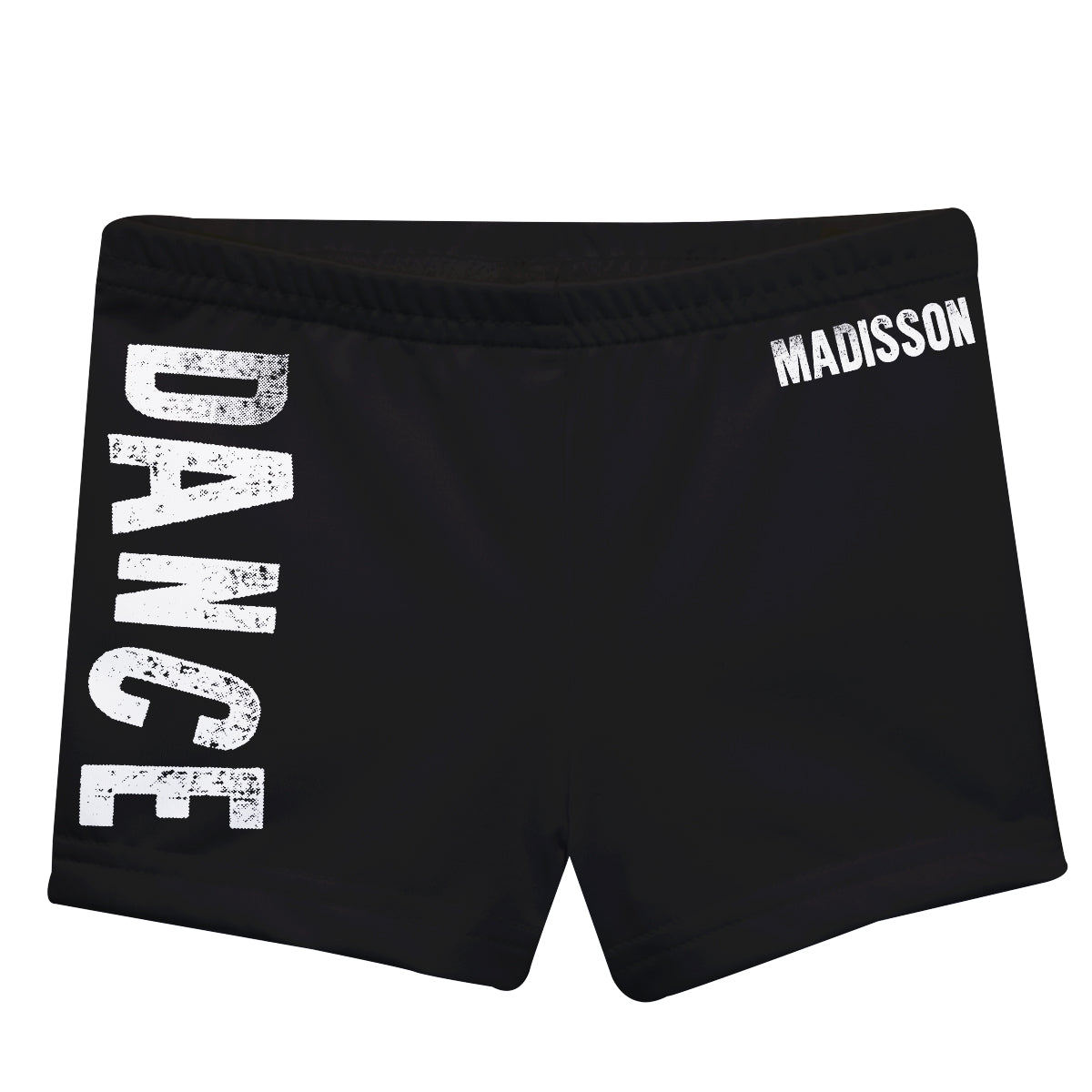 Black dance shorts with name - Wimziy&Co.