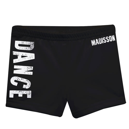 Black dance shorts with name - Wimziy&Co.
