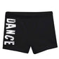Black dance shorts with name - Wimziy&Co.