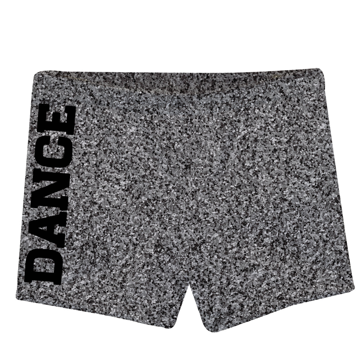 Gray glitter dance girls dance shorts - Wimziy&Co.