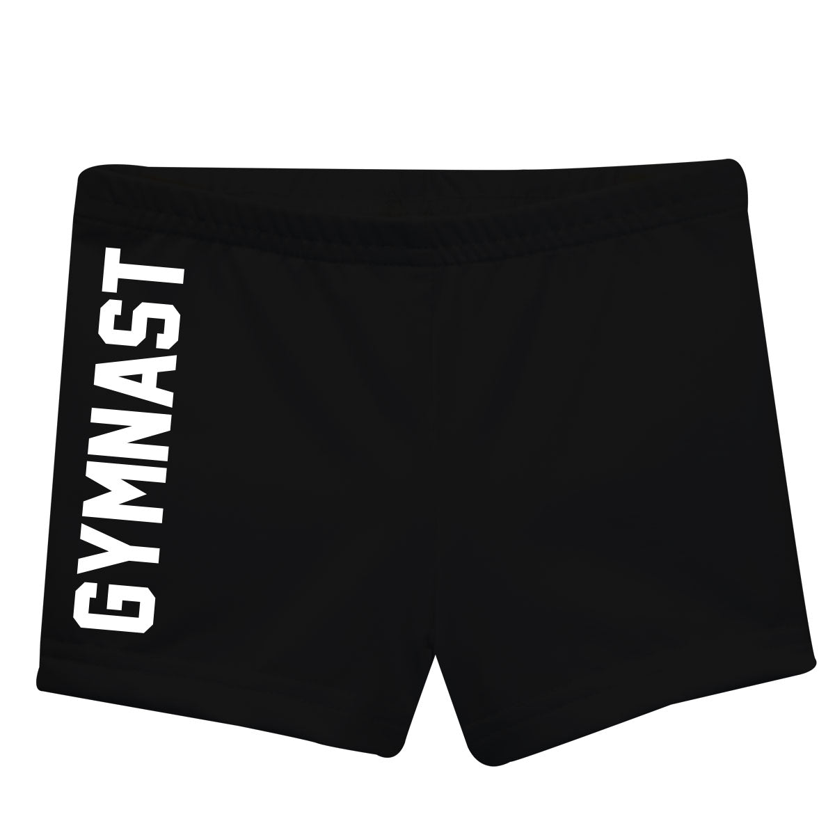 Black and white gymnast girls shorts - Wimziy&Co.