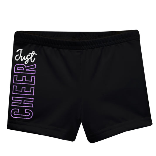 Just Cheer Black Shorties - Wimziy&Co.
