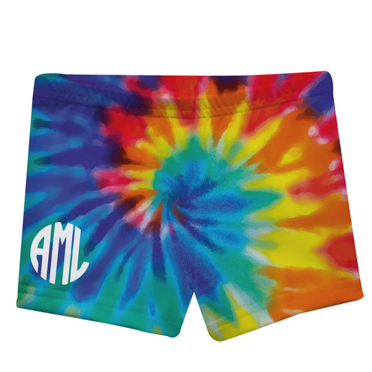 Monogram Tie Dye Colors Shorties - Wimziy&Co.