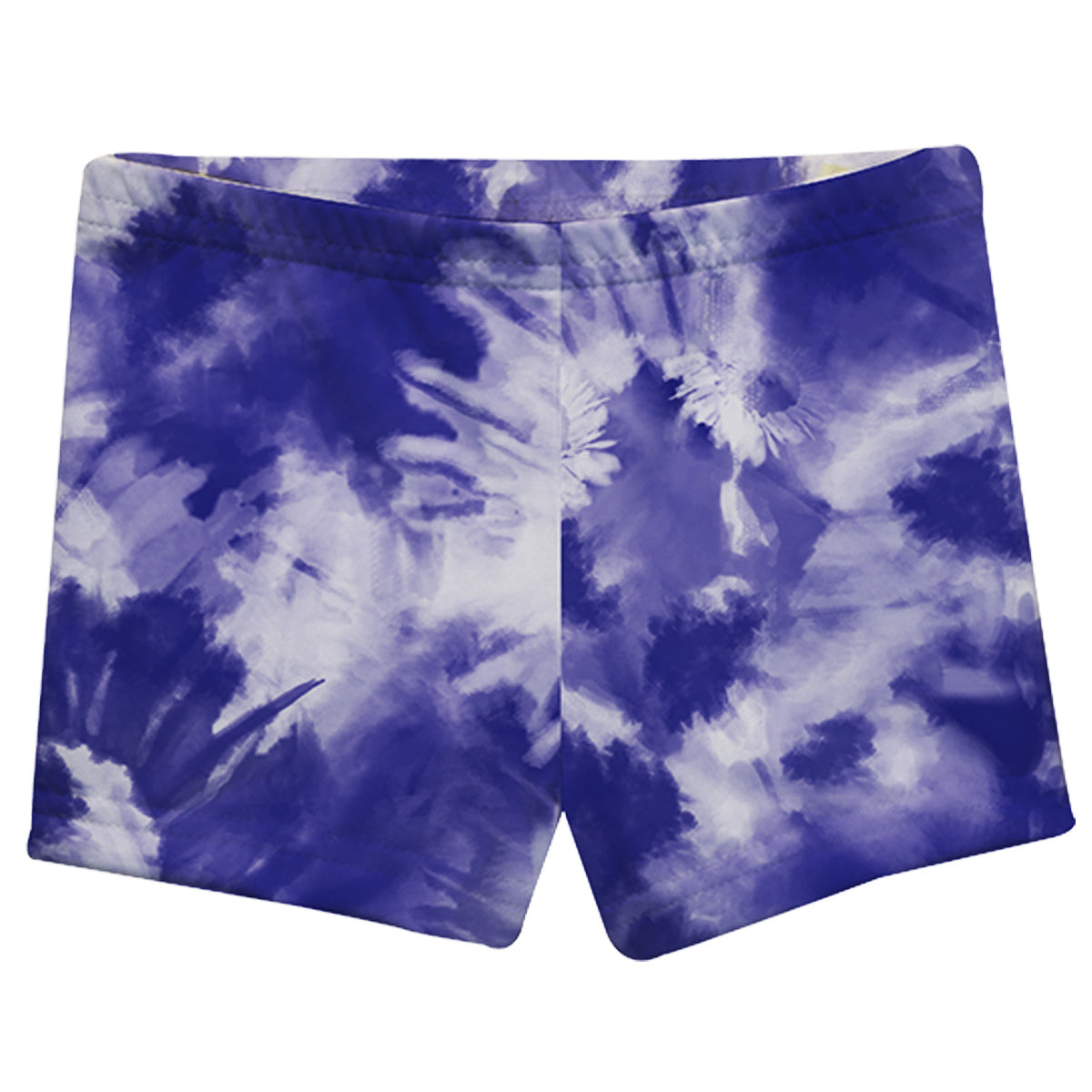 Purple and White Tie Dye Girls Shorties - Wimziy&Co.