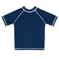 Name Navy Short Sleeve Rash Guard - Wimziy&Co.