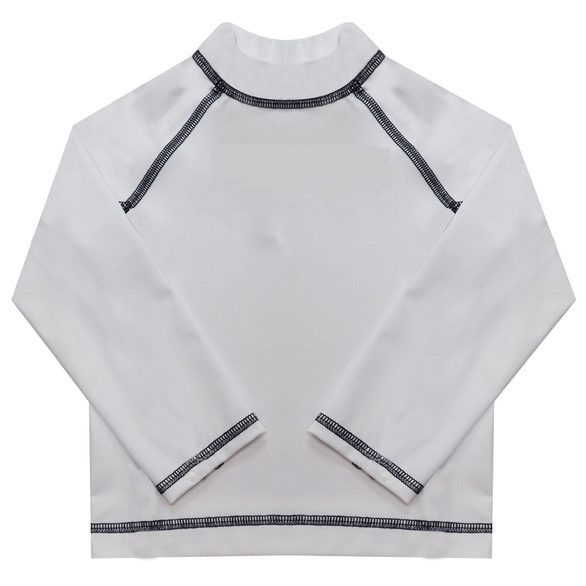 Name White Long Sleeve Rash Guard - Wimziy&Co.