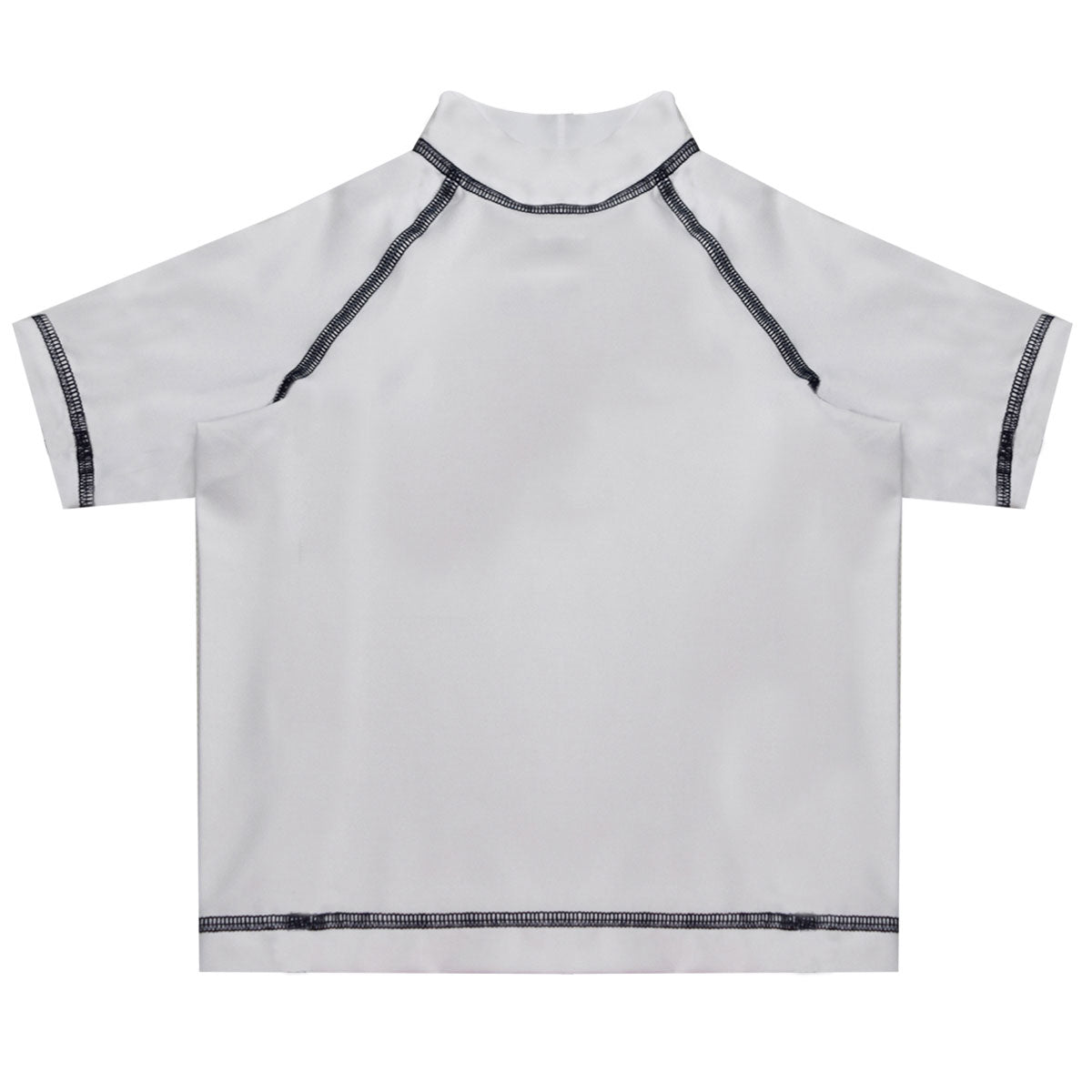 Name White Short Sleeve Rash Guard - Wimziy&Co.