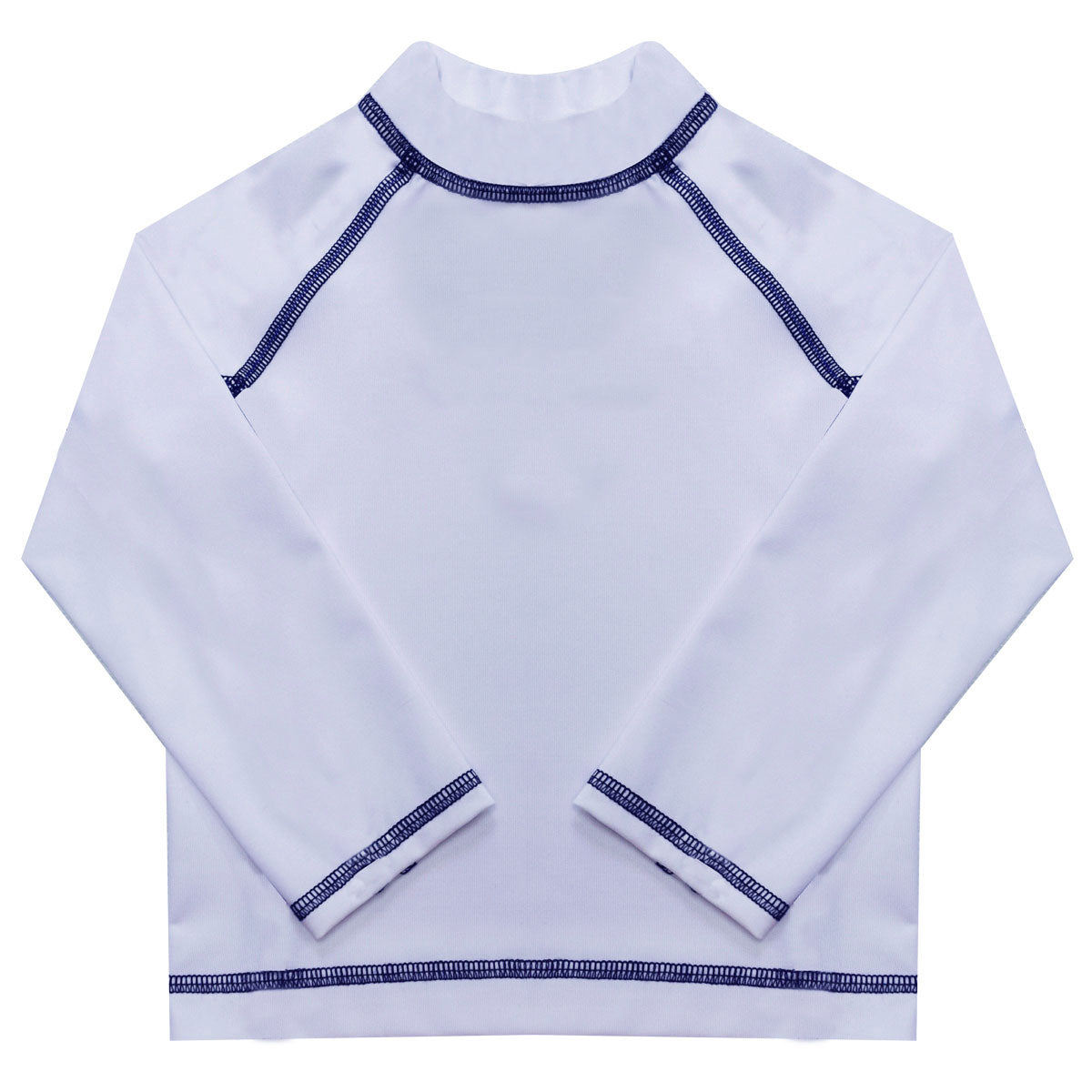 Name White Long Sleeve Rash Guard - Wimziy&Co.