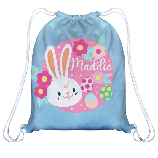 Bunny Name Light Blue Gym Bag - Wimziy&Co.