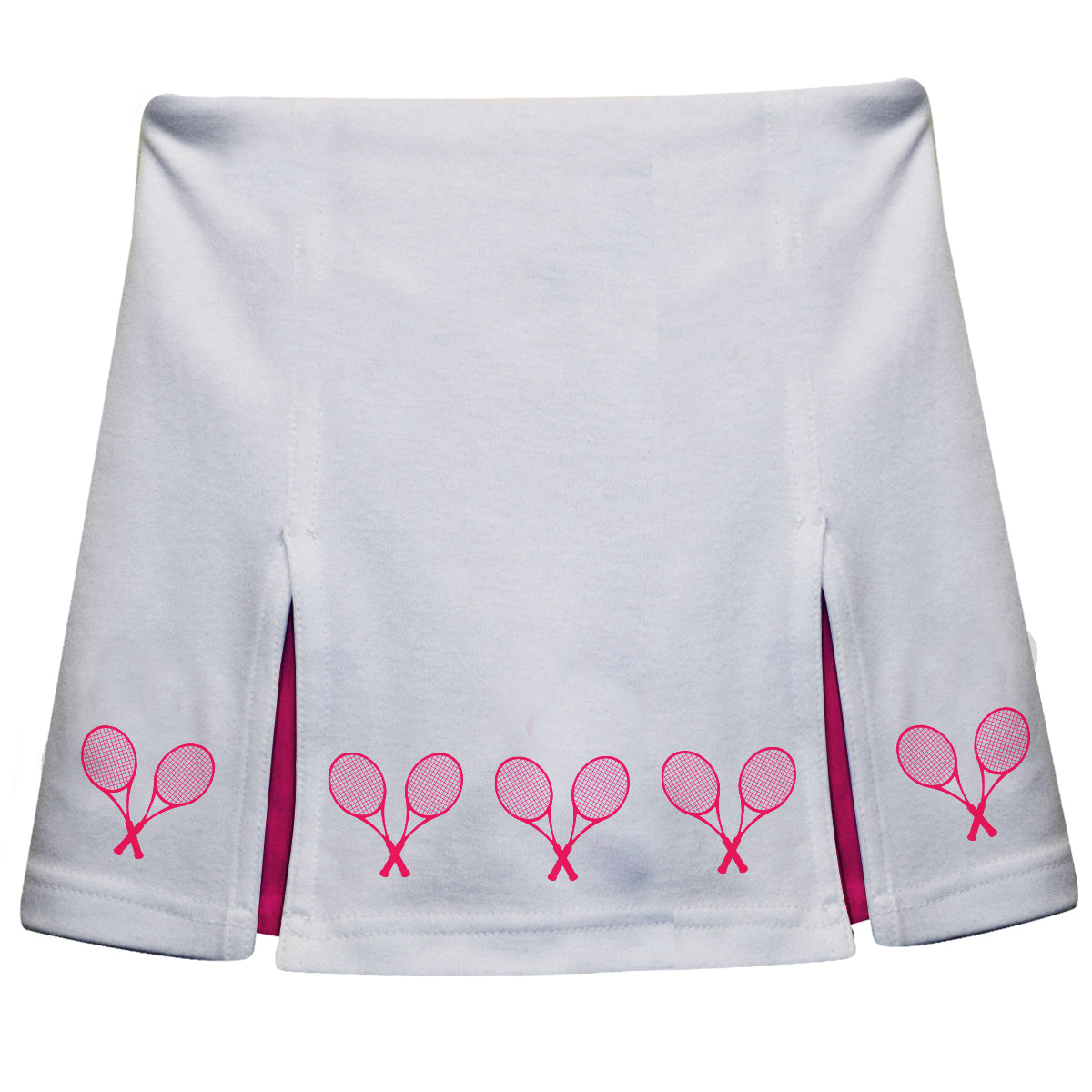 Tennis Rackets White Skort - Wimziy&Co.