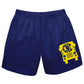 School Bus Monogram Navy Athletic Short - Wimziy&Co.