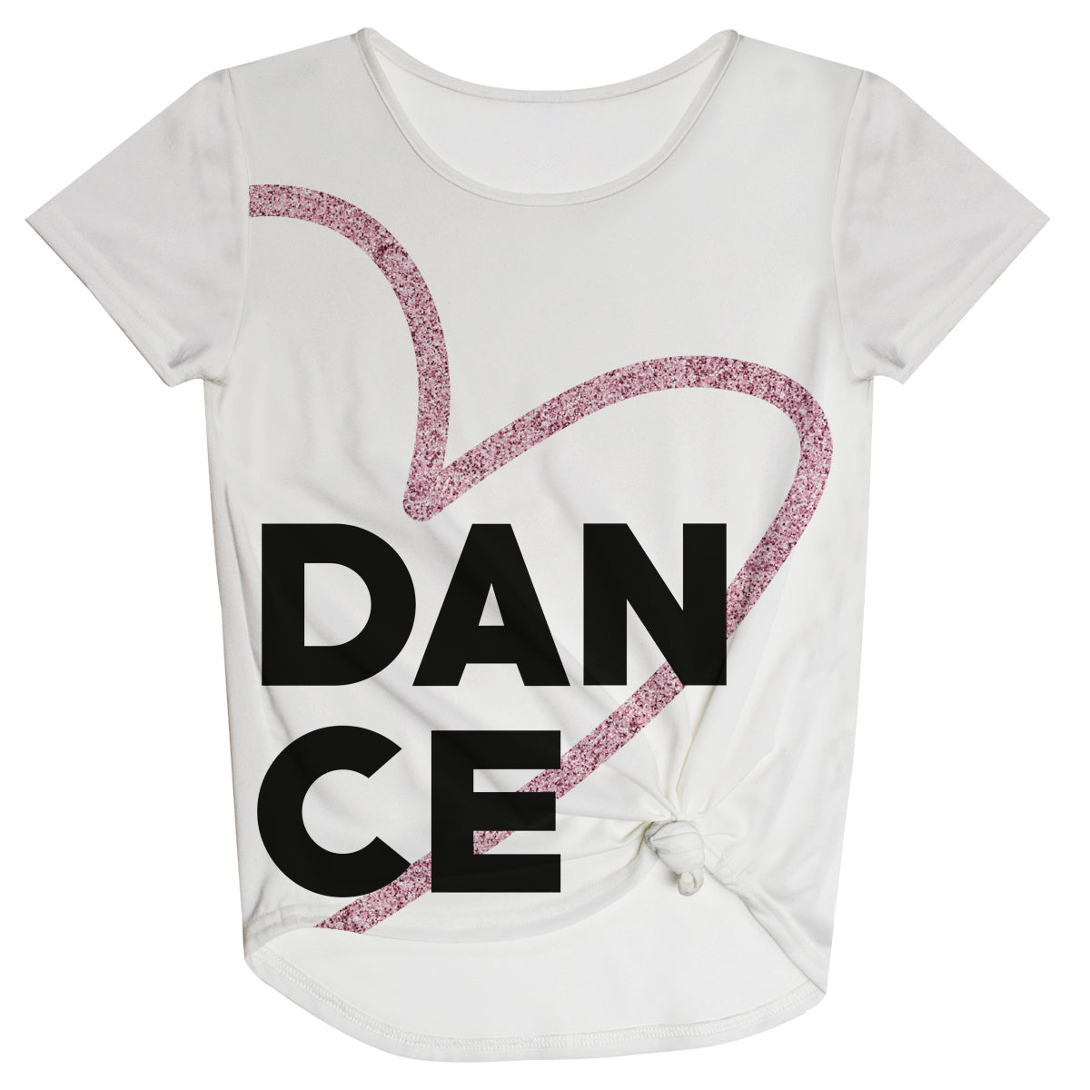 Dance White Knot Top - Wimziy&Co.